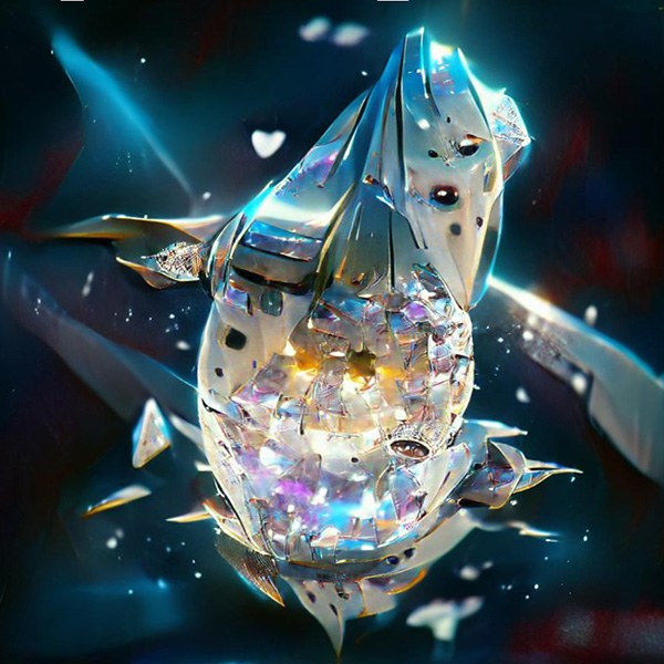 AI Spaceships by Anne Spalter