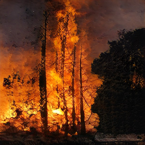 Painting with Fire: a History in GANs by Bård Ionson