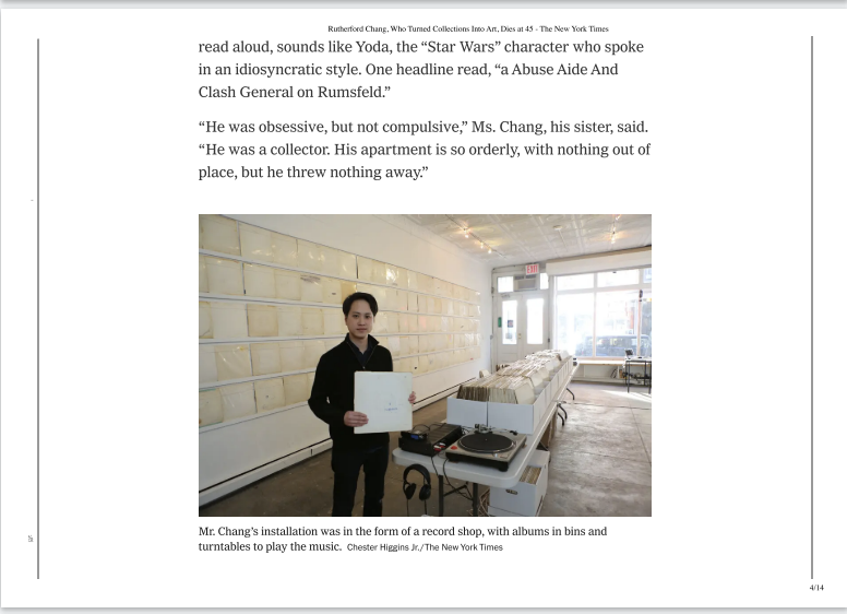 Obituary, continued