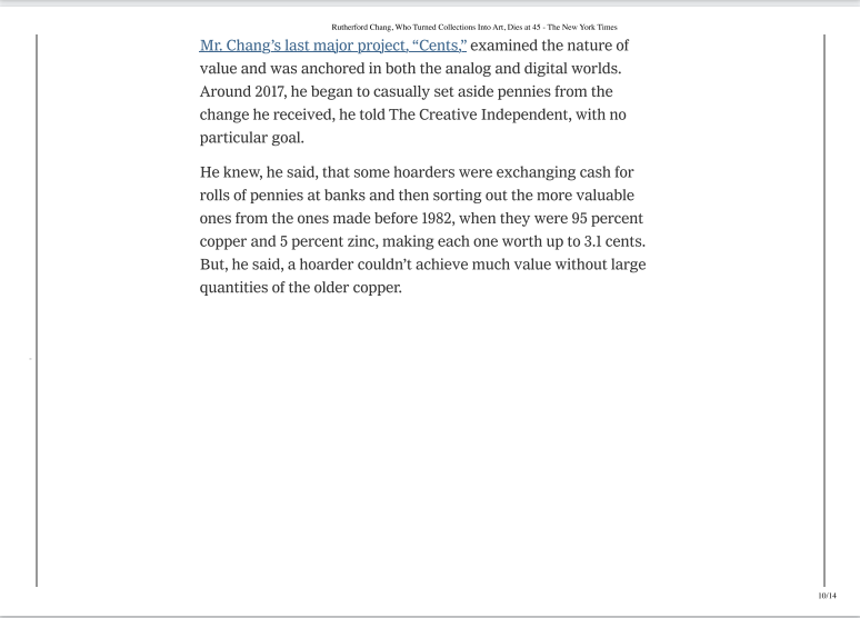 Obituary, continued