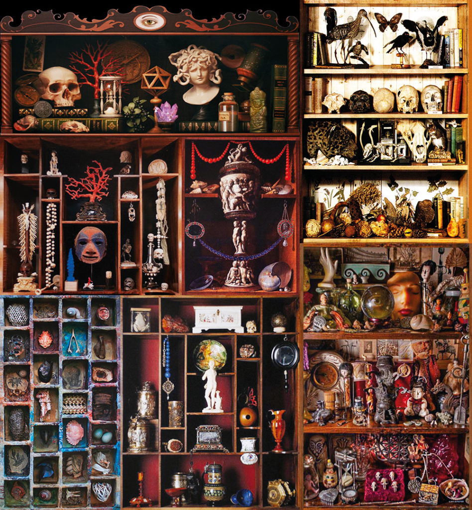 Historic cabinets of curiosities